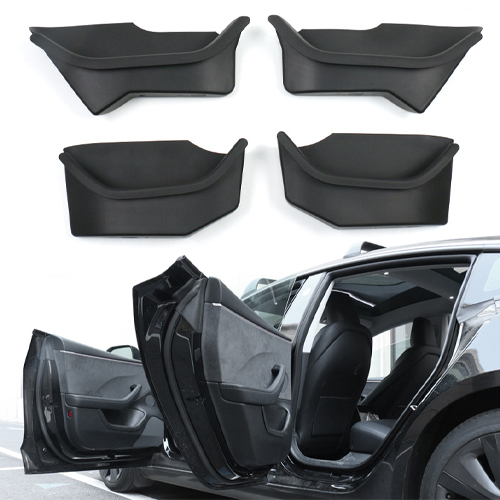Suitable for Tesla's updated Model 3 all inclusive door storage box TPE door slot storage box accessories