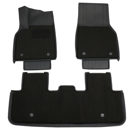 Suitable for 25 updated Model Y TPE injection molded foot pads, environmentally friendly and healthy car interior modification accessories