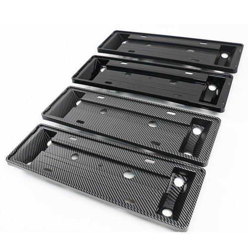 Suitable for 23 Tesla Model 3 license plate frames with updated buckle style license plate frames and new energy vehicle license plate frames