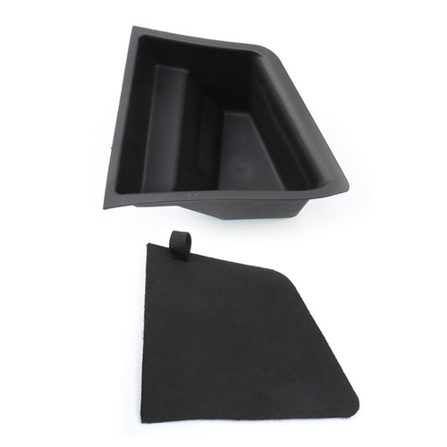 Suitable for Tesla Model 3 trunk side storage box, trunk drawstring storage box, interior accessories modification