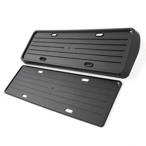 Suitable for the modification of license plate protection frame for Jike 007 license plate frame with new energy carbon fiber all inclusive package