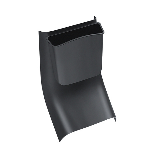 Suitable for Tesla's refreshed 3Y rear exhaust vent anti kick protective plate storage box, car garbage bin, auto parts replacement