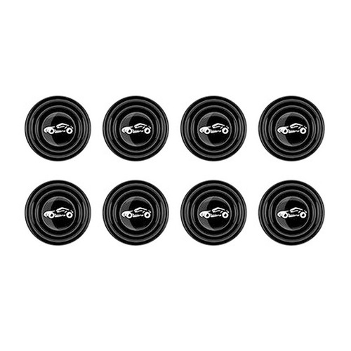 Suitable for Tesla Model y/3 car door shock absorber cushion to reduce noise and prevent collision, front and rear trunk adhesive pads