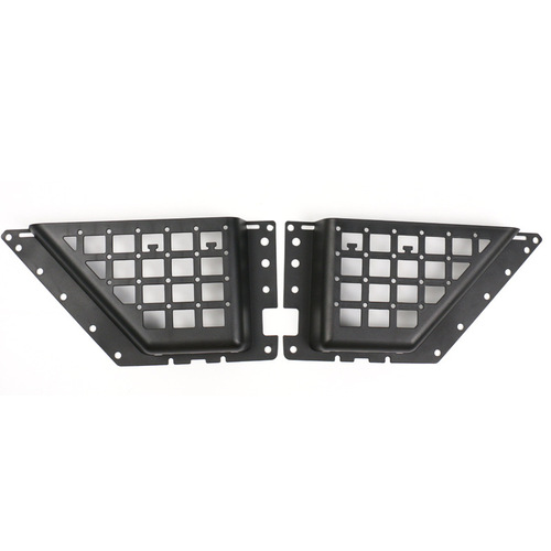 Suitable for Ford Forester Bronco ABS alloy front and rear door storage boxes with hollowed out extended storage boxes